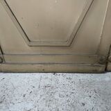 Set of two moulded panel doors from the 19th century.