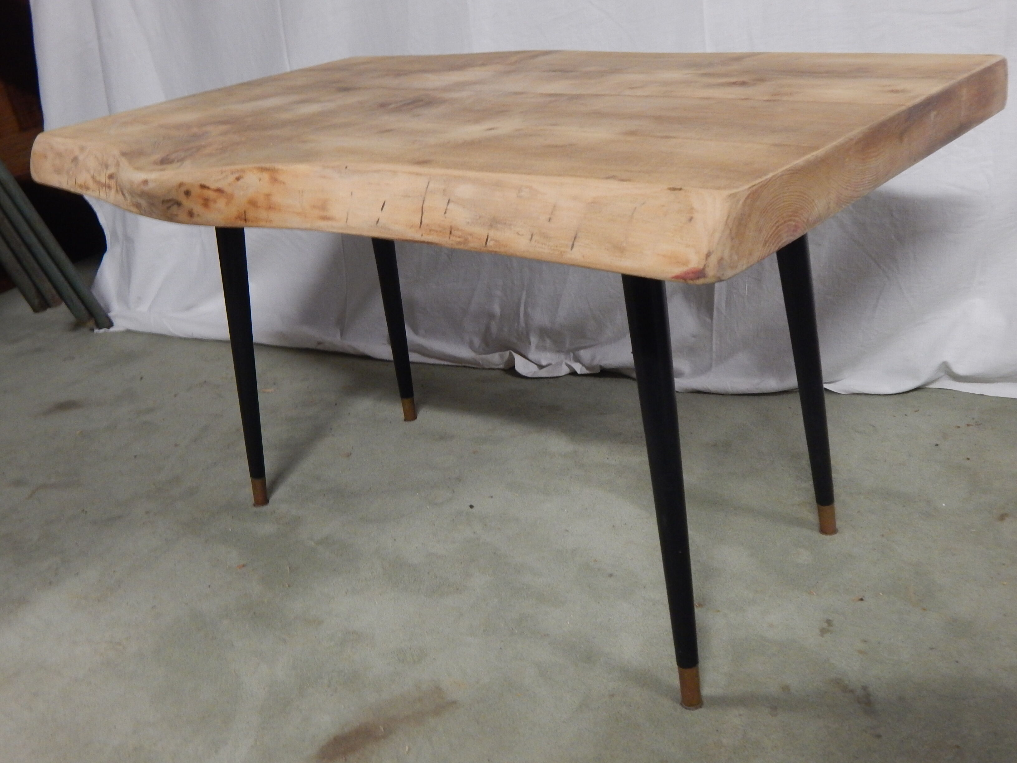Table low vintage trunk 50/60