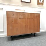 Wood effect formica sideboard