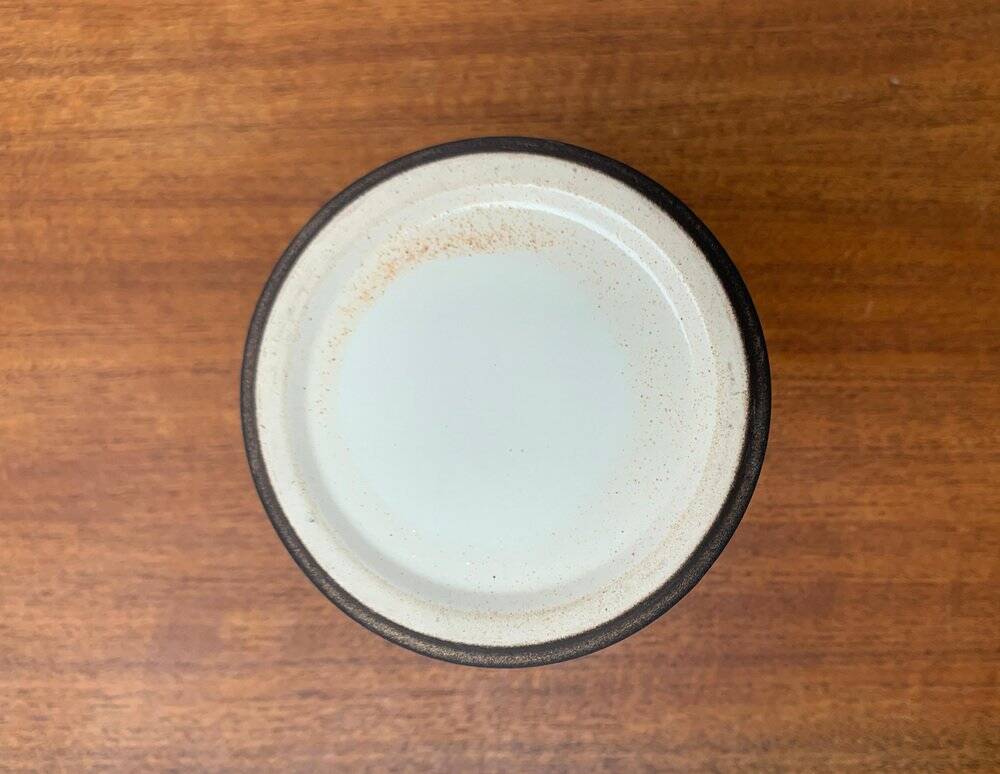 Ceramic vase from the Danish mid-century studio of Frank Keramik, 1960s.