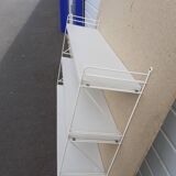 White shelf type string scandinavian style plywood 70s
