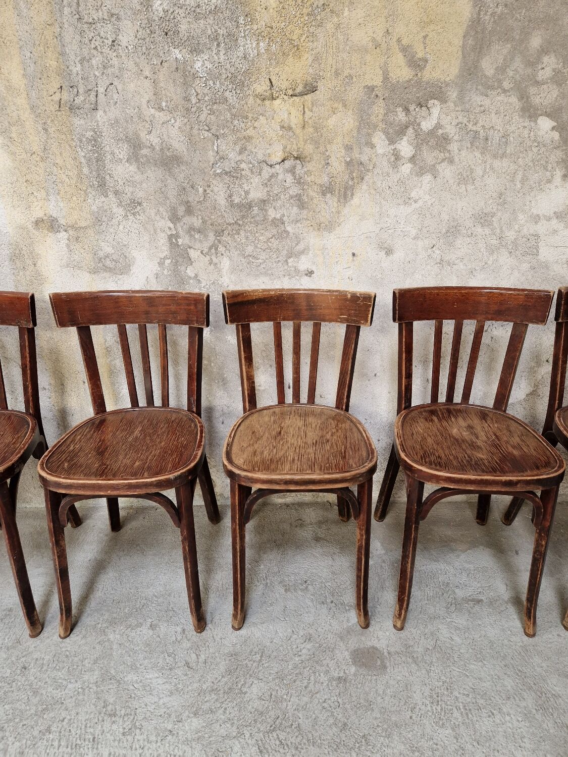 9 Baumann bistro chairs