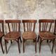 9 chaises bistrot Baumann