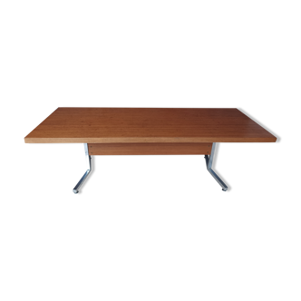 Vintage table 1960-1970 in mahogany