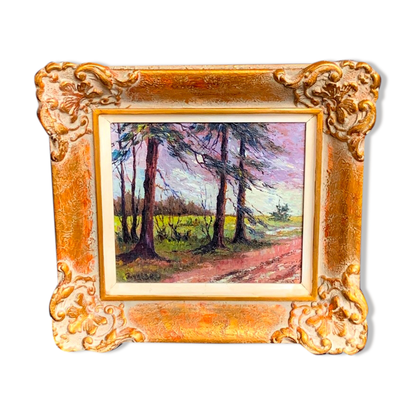 Tableau "Paysage forestier"