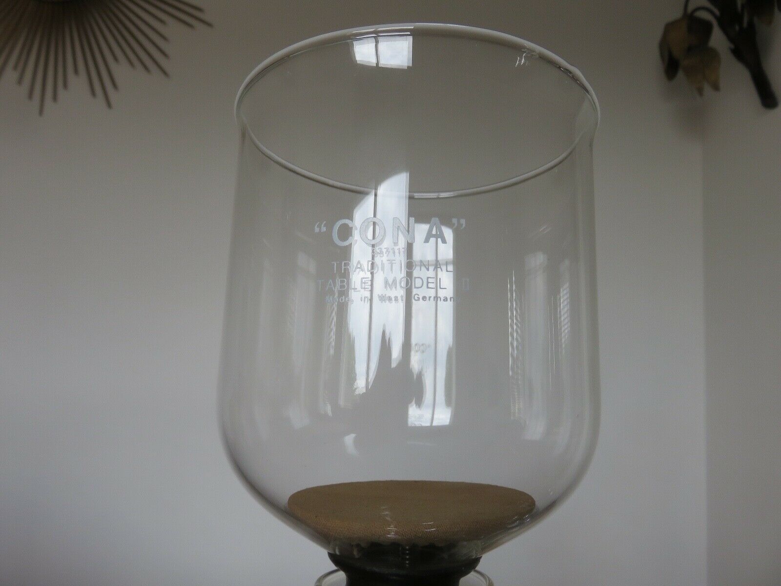 Cafetiere Cona a depression 60s
