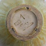 Art Nouveau glazed stoneware bowl by Alexandre Bigot - 1914