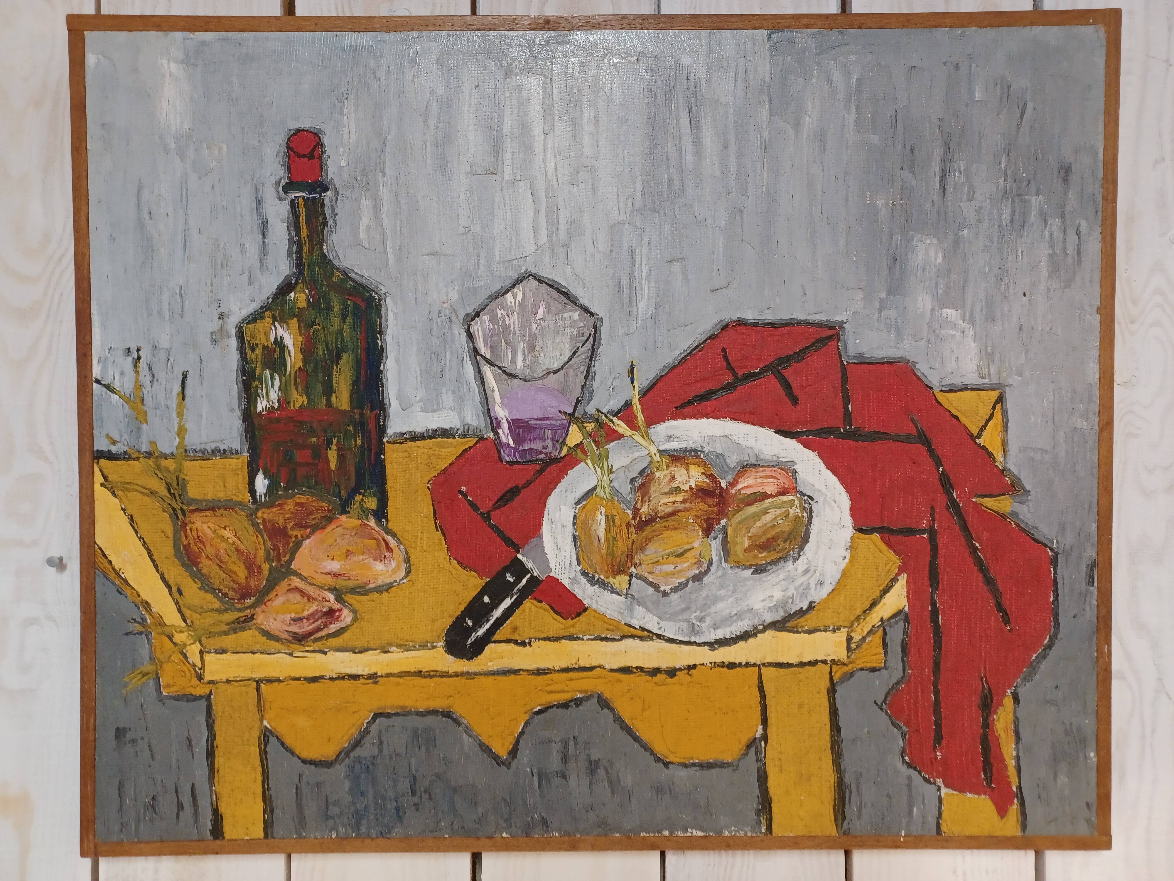 Still life, cubism 1930