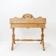 Antique English Pine 2 Drawer Desk - 1950s