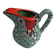 🌋 Vintage ceramic jug / carafe "Fat Lava" – Valla style