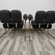 Mid-century restored armchairs