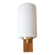 1960 wall light in gilded brass and rosewood.