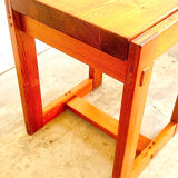 Edvin Helseth pine bench model Trybo, for the Trysil ski resort, Norway, 1964