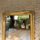 Empire period fireplace mirror, sublime gold leaf, 127cm/106cm