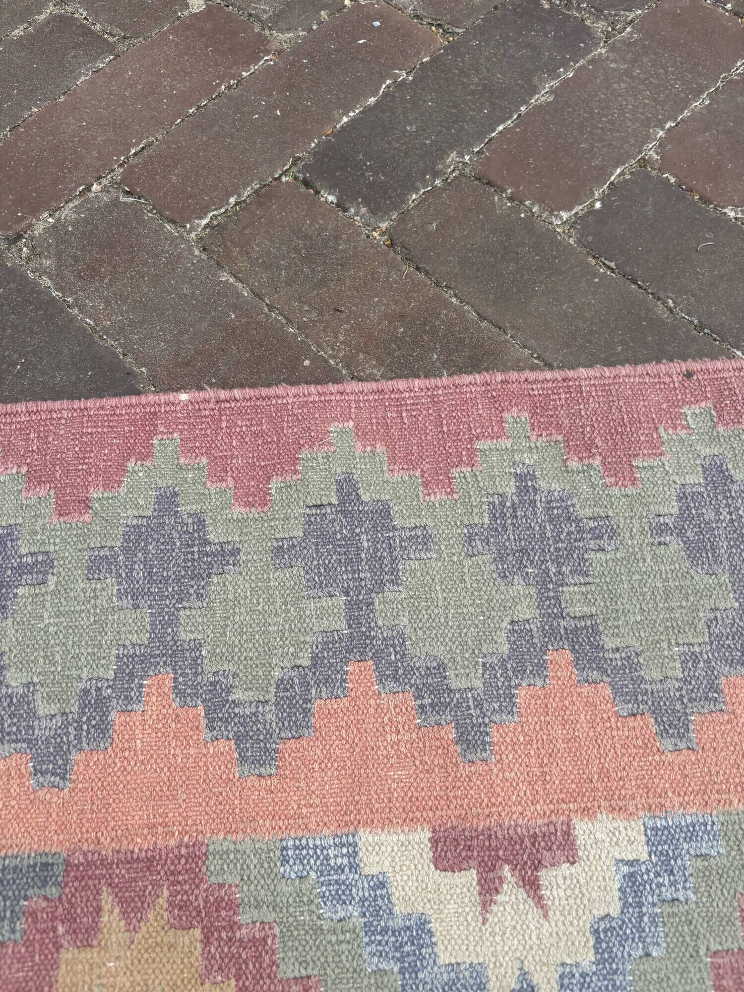 Vintage Kilim Rug – Small Runner 240x76