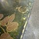 Buffet chinois vintage en laque noire sculptures Nagao des années 50