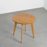 Beech dining table, France, circa 1960
