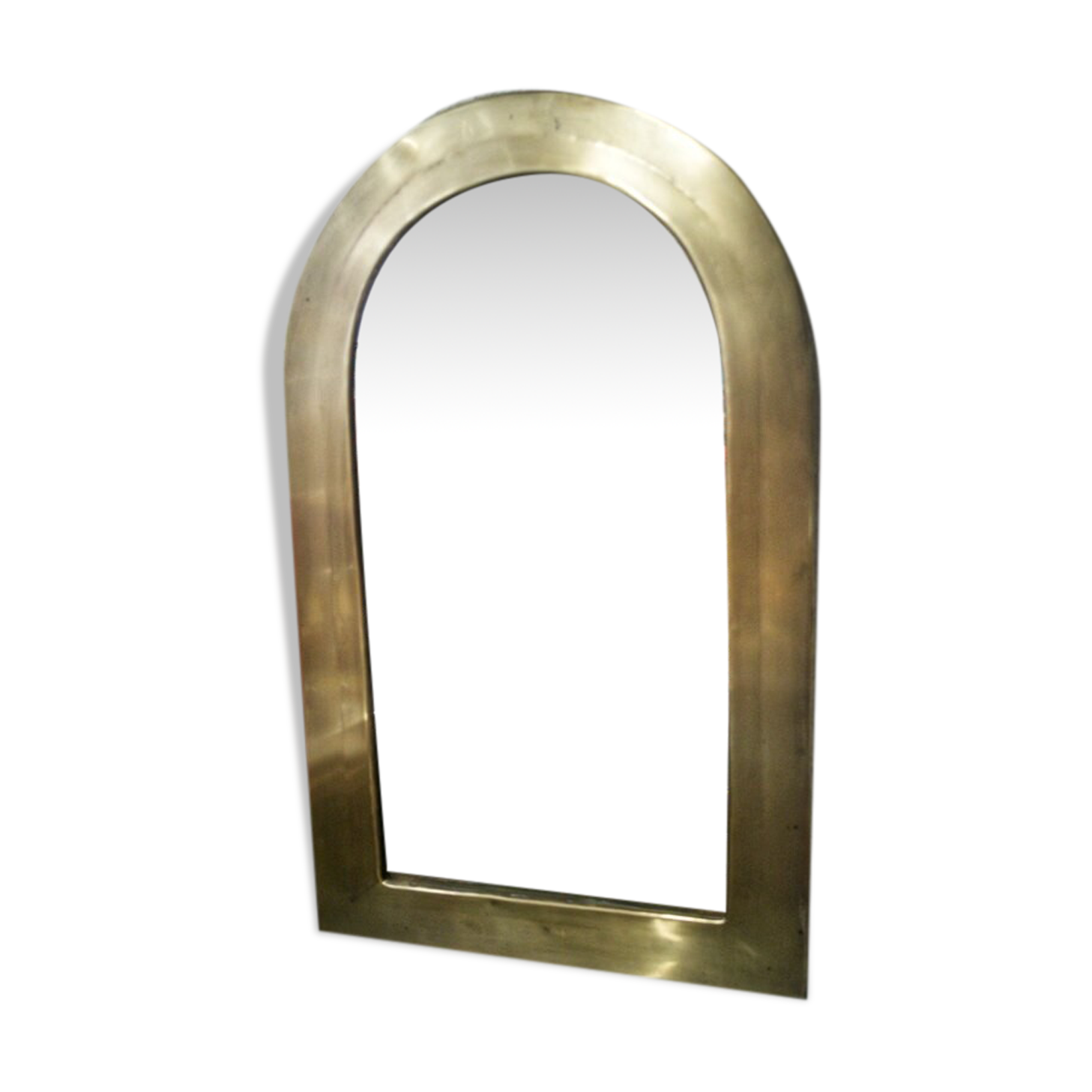 Brass mirror 51x32cm