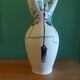Vintage ceramic vase art Provencal , Lavandou