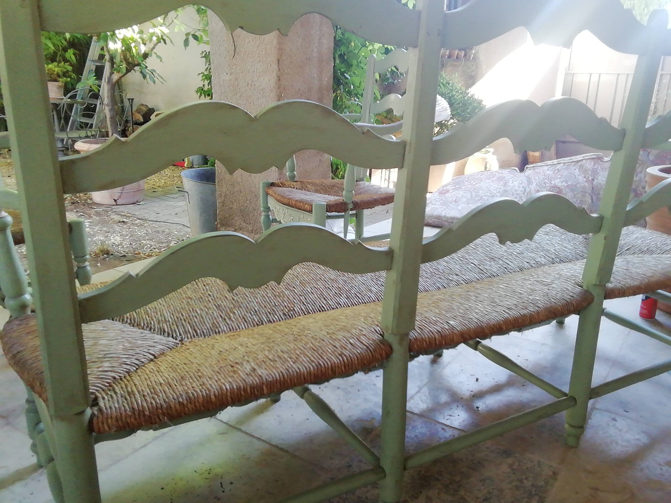 Salon radassier et 2 fauteuils