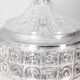 Vintage 60s crystal chandelier decorated design kinkeldey