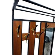 Vintage Teak Coat Rack