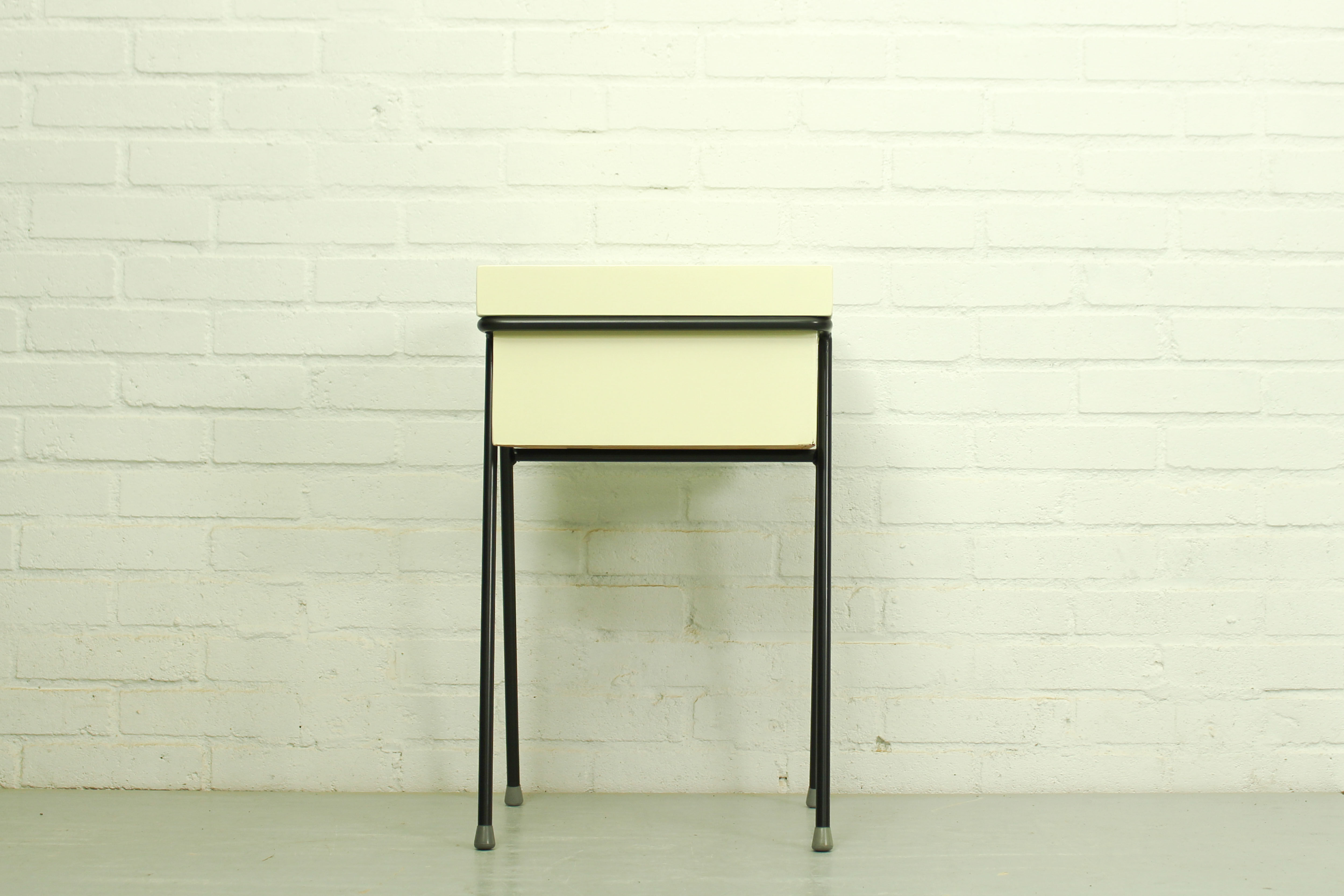 Rob Parry and Emile Truijen Bed, Chair and Nightstand for Dico series "Kamer 56", 1950s