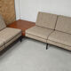 Corner lounge with 3-seater sofa, 2-seater sofa and corner table