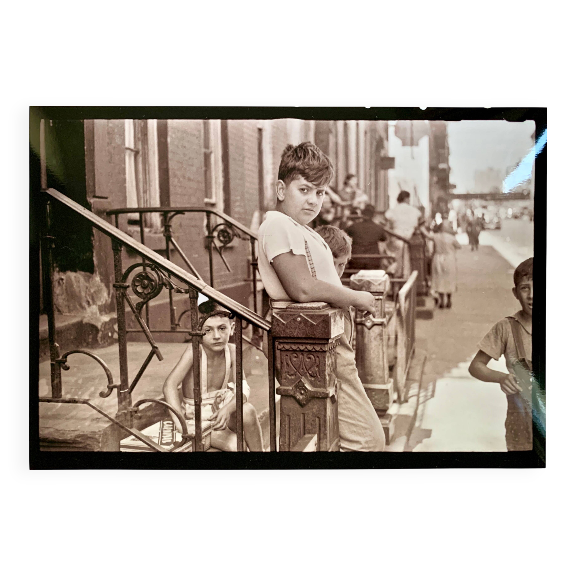 Fine Art Photography Walker Evans – Children Playing in the Street, NYC 1938