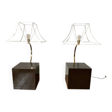 Pair of lamps - coffee tables