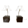 Pair of lamps - coffee tables