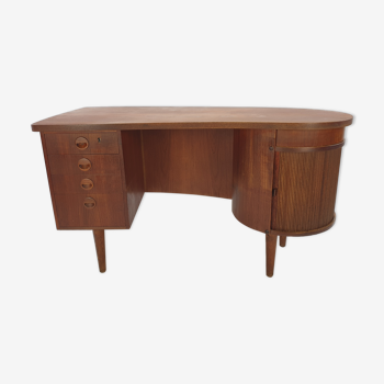 Mid-Century Danish Teak Desk by Kai Kristiansen, 1950s