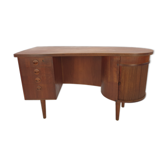 Bureau en teck danois du milieu du siècle par Kai Kristiansen, années 1950