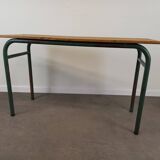 Bureau années 50 et sa chaise d'école