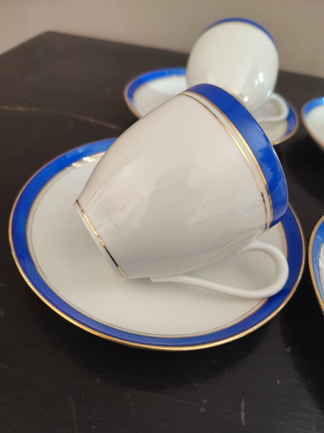 Limoges Porcelain coffee service 4 cups