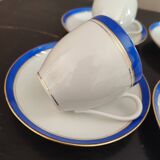 Service à café Porcelaine de Limoges 4 tasses