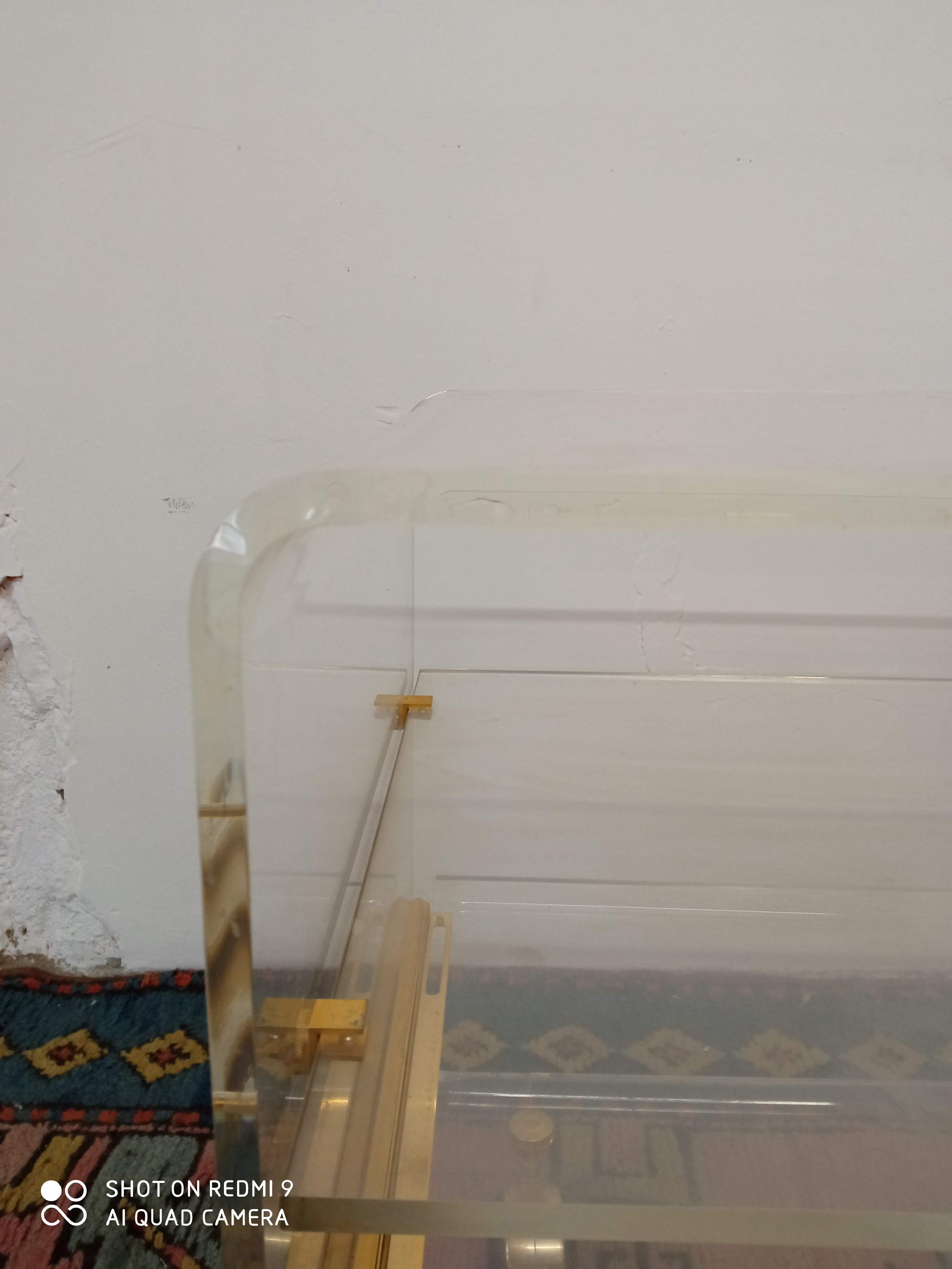Serving table in altuglass circa 1970