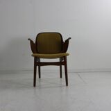 Organic design arm chair by Hans Olsen for Bramin