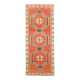 Vintage Turkish Hand-Knotted Wool Cotton Red Runner Rug 100x268