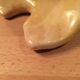 Soup cob of ceramic corn slurry vintage