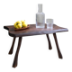 Mid Century Table d'appoint Tabouret de fleur Banc de fleur Tabouret Table basse en bois massif Brut