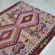 Vintage Turkish kilim, handwoven, 150x292 cm.