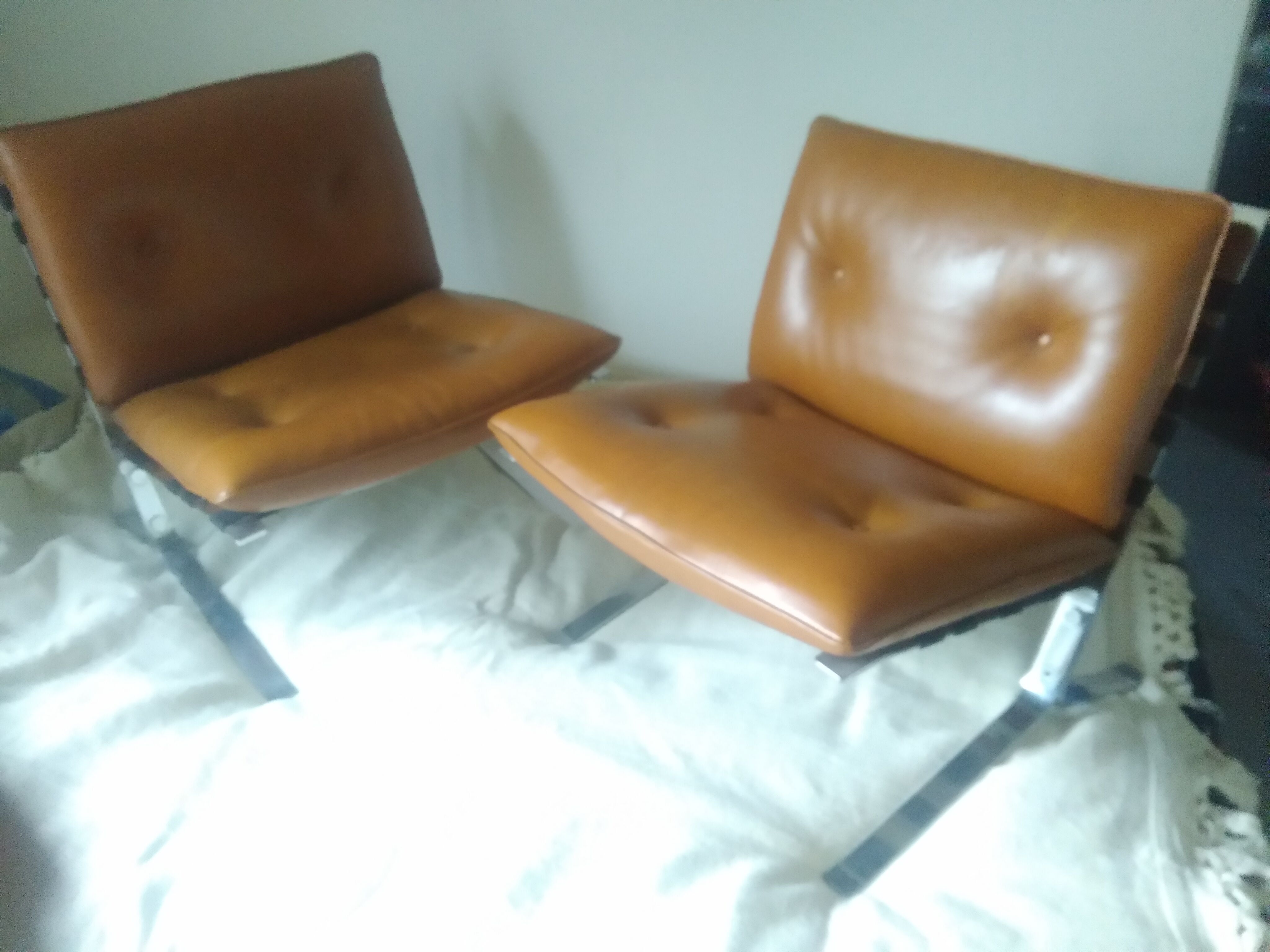 Pair of Joker armchairs by Olivier Mourgue