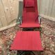 Charles Eames Bauhaus Aluminum Armchair and Ottoman