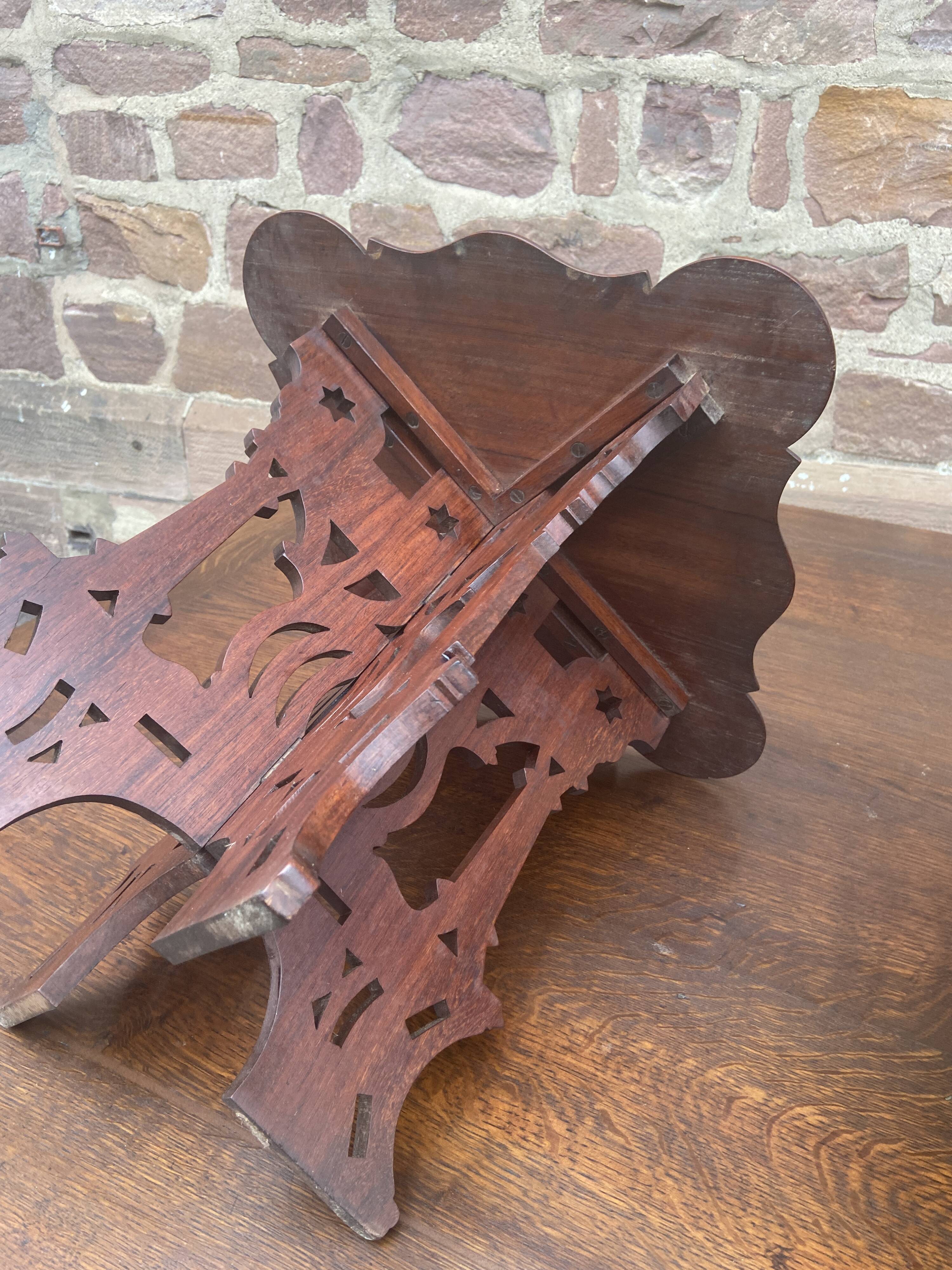 Pair of bedside tables Syrian rosewood vintage 1930