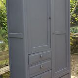 Grey Parisian wardrobe