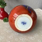 Ewer in slurry earthenware and tin