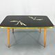 Table basse en verre du milieu du siècle, fabriquée en Allemagne, 1960