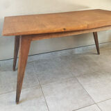 Vintage extendable oak table from the 50s