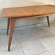 Vintage extendable oak table from the 50s